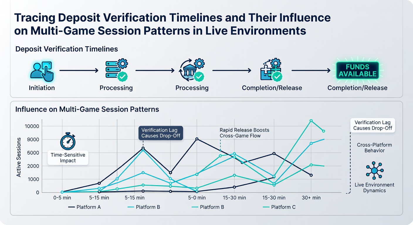 Graph illustrating correlations between deposit approval times and frequency of game switches in live gaming sessions